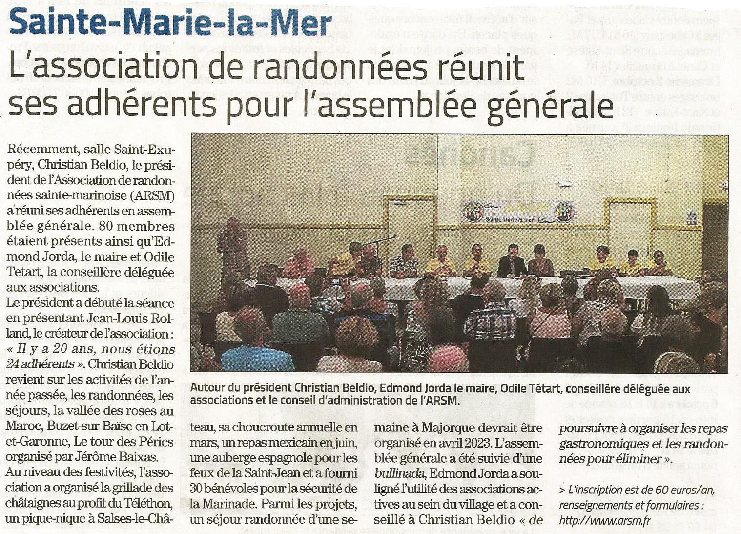 Article independant assemblee generale 29 09 22