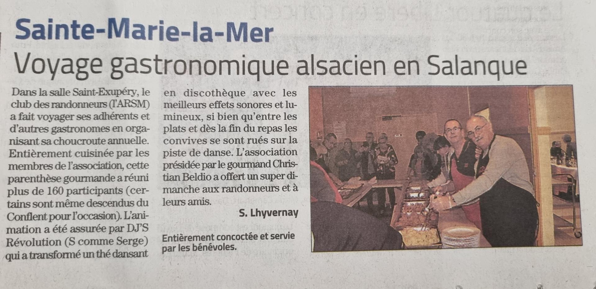 choucroute 2024