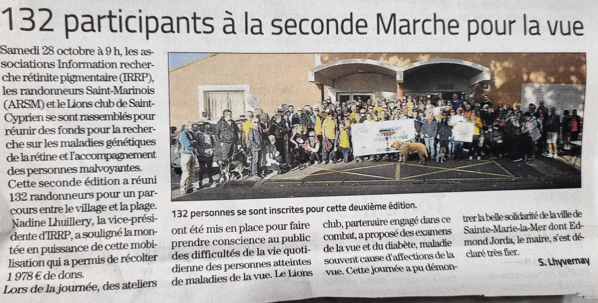 Arsm marche pour la vue