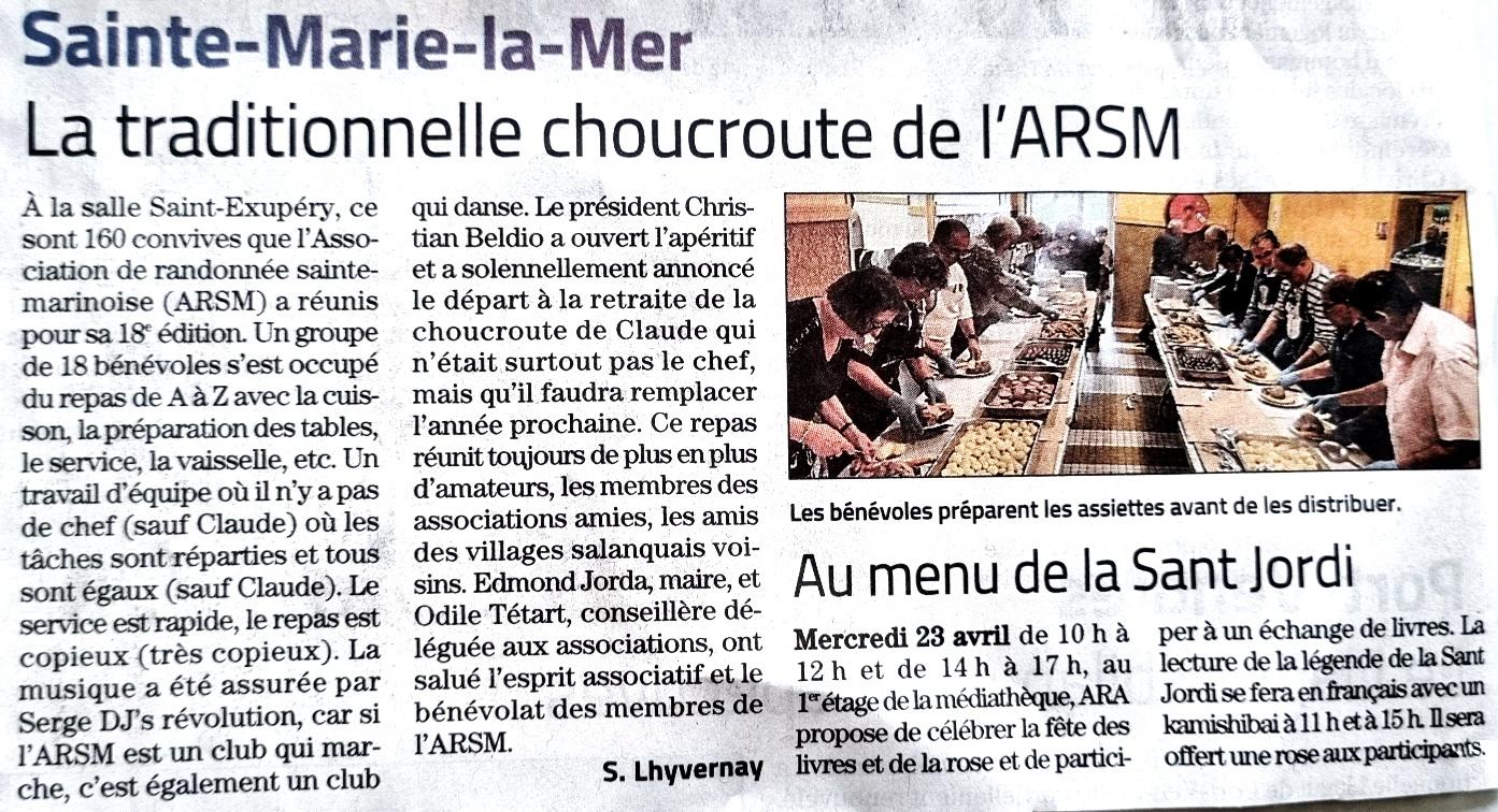 Coucroute 2025